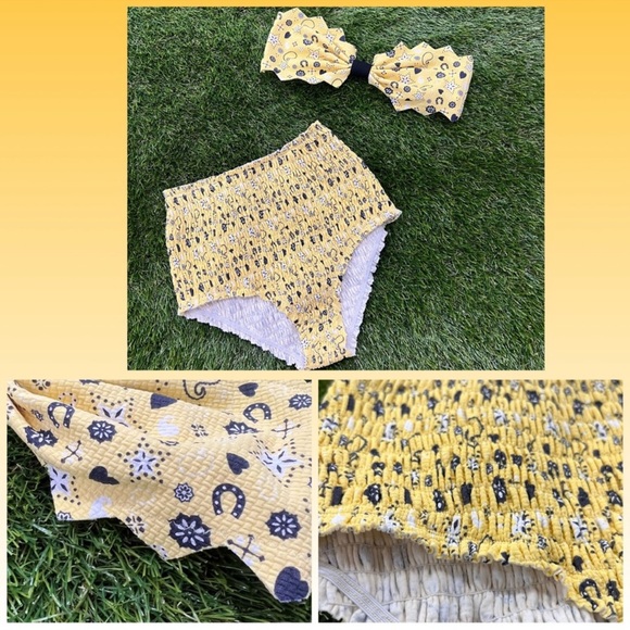 MARYSIA SWIM | NWOT 2 Piece Bikini in Yellow - Picture 1 of 4